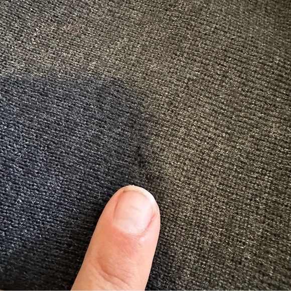 Eileen Fisher Merino Wool Pull On Flat Front Trousers Womens XL Charcoal - Picture 5 of 6